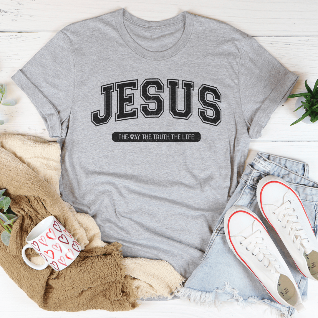 Jesus The Way The Truth The Life Tee shopmerchmallow Jesus The Way The Truth The Life Tee