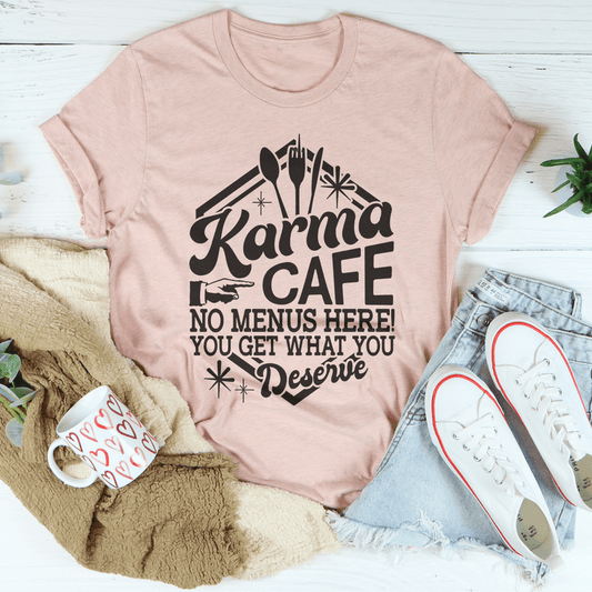 Karma Cafe Tee shopmerchmallow Karma Cafe Tee