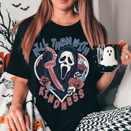 Kill Them With Kindness Halloween Tee shopmerchmallow Kill Them With Kindness Halloween Tee