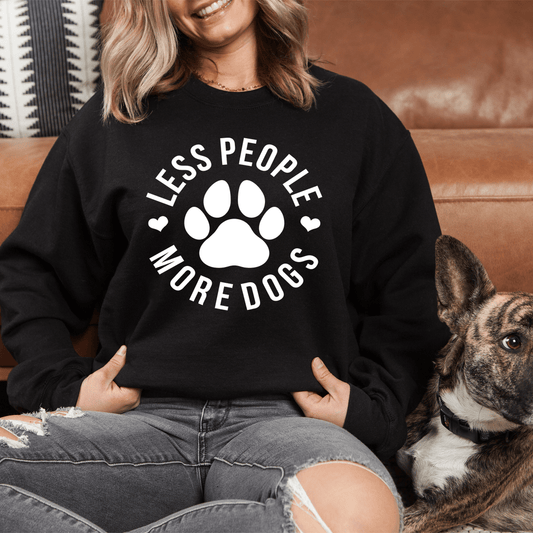 Less People More Dogs shopmerchmallow Less People More Dogs