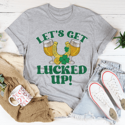 Let's Get Lucked Up St Patrick's Tee shopmerchmallow Let's Get Lucked Up St Patrick's Tee