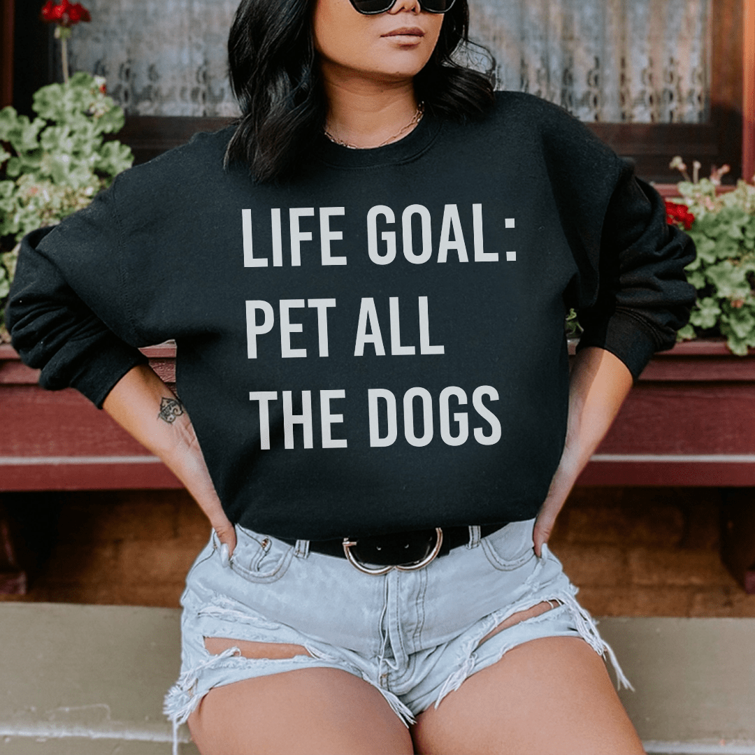 Life Goal Pet All The Dogs shopmerchmallow Life Goal Pet All The Dogs