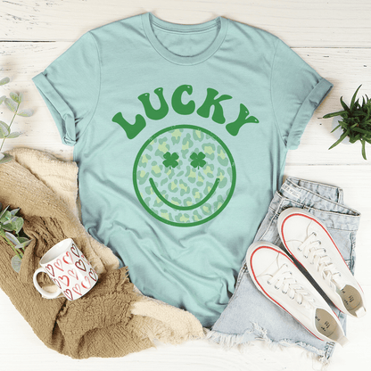 Lucky Smiley Tee shopmerchmallow Lucky Smiley Tee