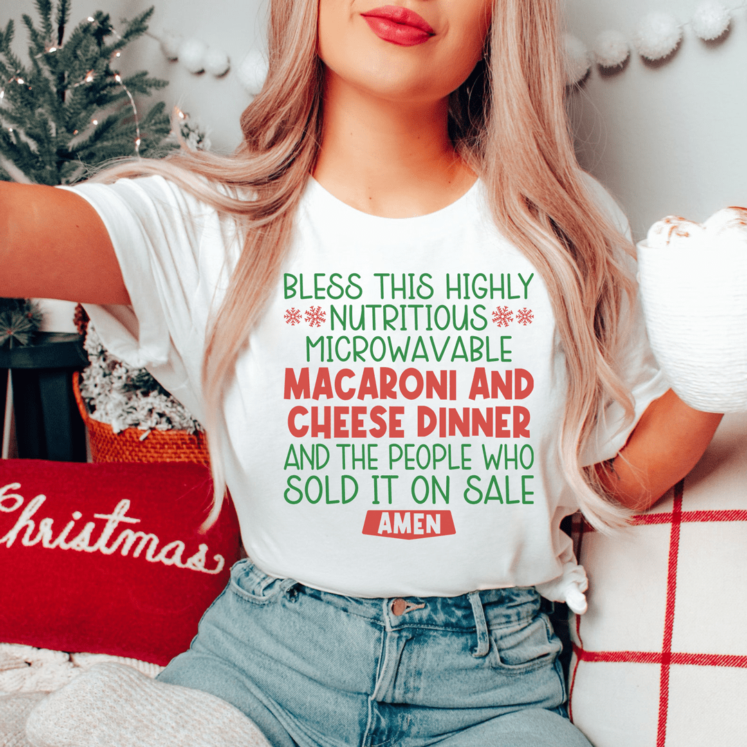 Macaroni And Cheese Dinner Tee shopmerchmallow Macaroni And Cheese Dinner Tee