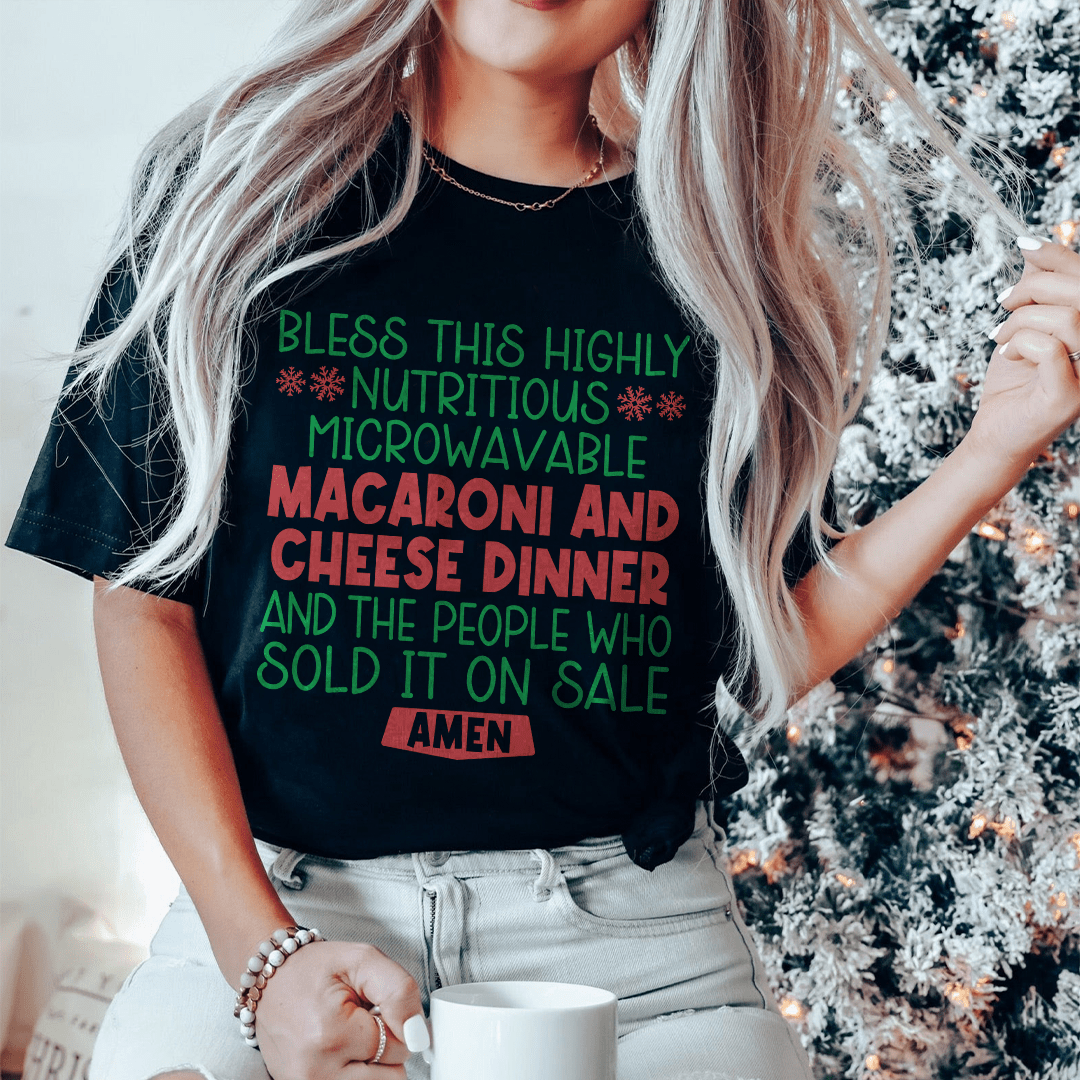 Macaroni And Cheese Dinner Tee shopmerchmallow Macaroni And Cheese Dinner Tee
