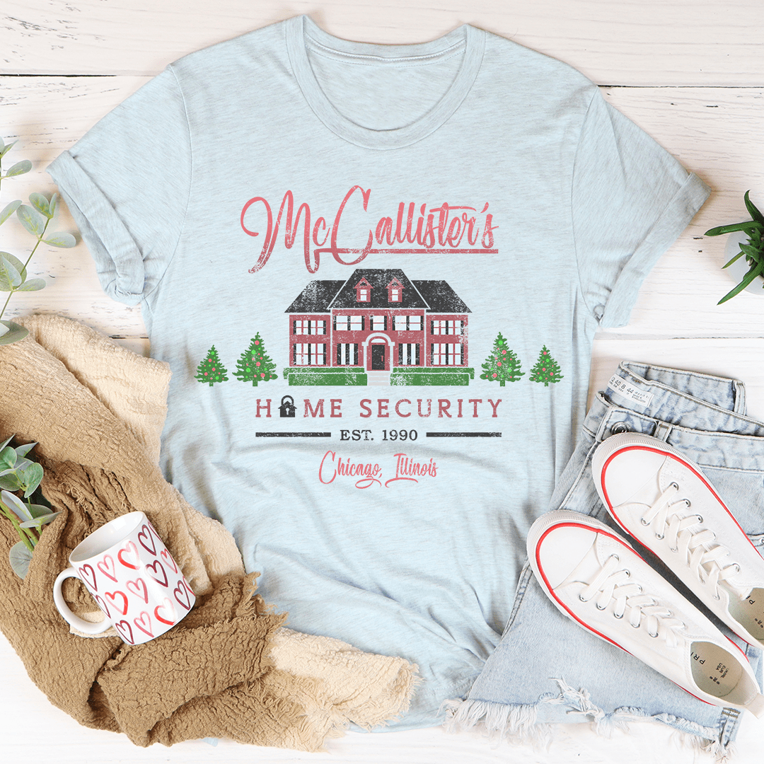 McCallister Home Security Tee shopmerchmallow McCallister Home Security Tee