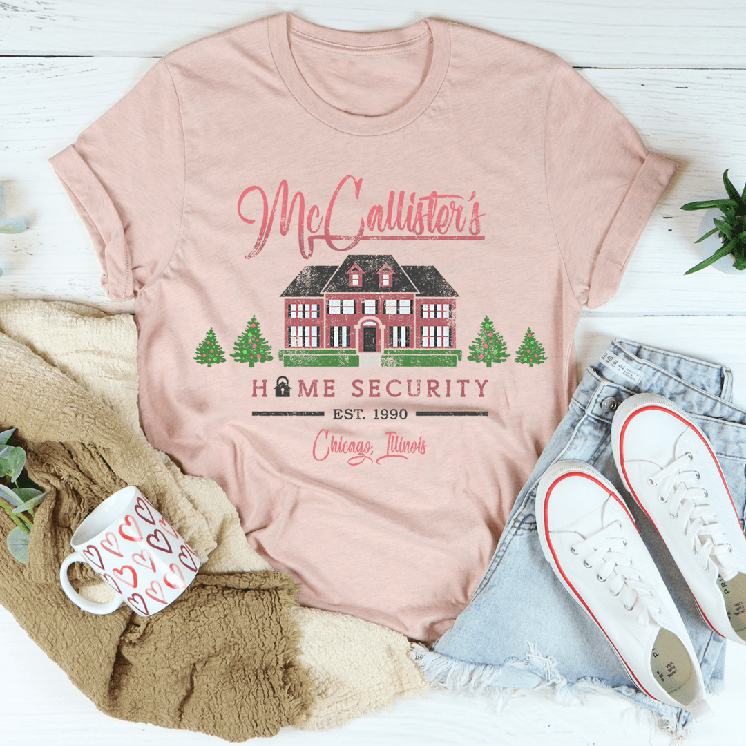 McCallister Home Security Tee shopmerchmallow McCallister Home Security Tee