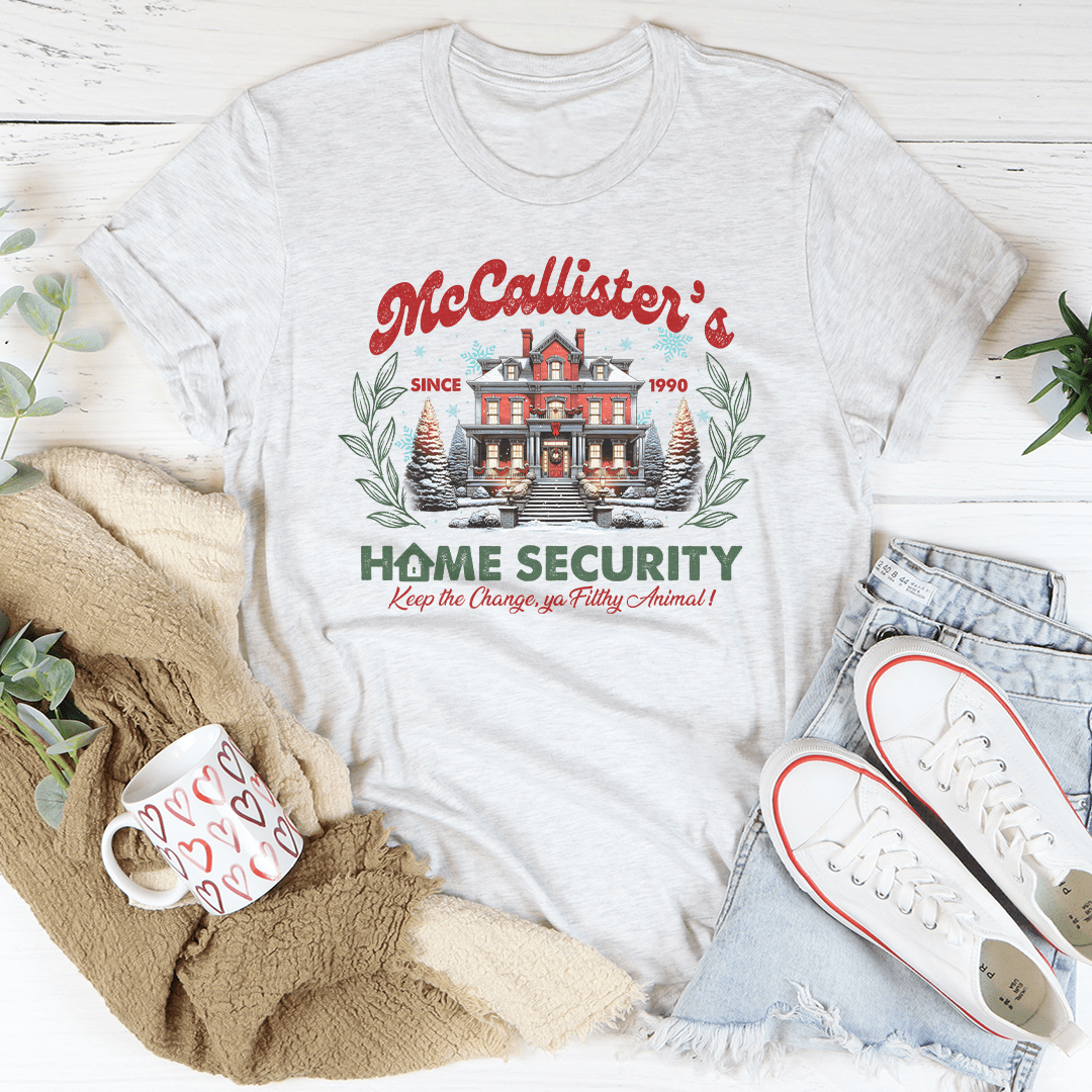 McCallister's Home Security Tee shopmerchmallow McCallister's Home Security Tee