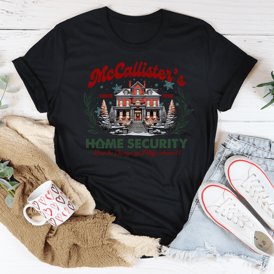McCallister's Home Security Tee shopmerchmallow McCallister's Home Security Tee