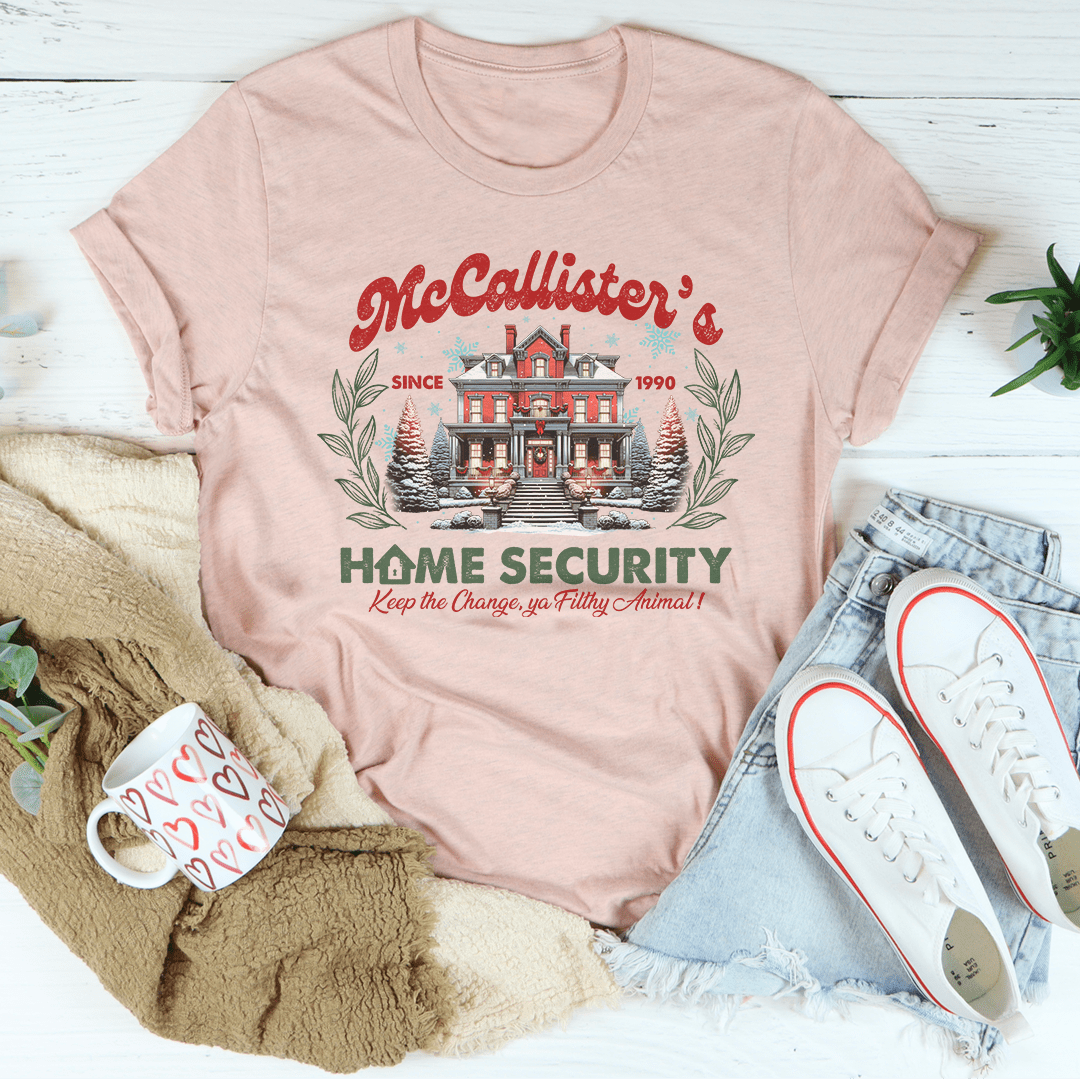 McCallister's Home Security Tee shopmerchmallow McCallister's Home Security Tee
