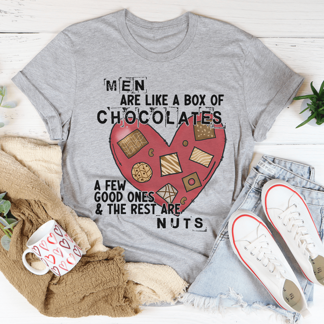 Men Are Like A Box Of Chocolates Tee shopmerchmallow Men Are Like A Box Of Chocolates Tee