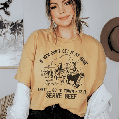Serve Beef Tee shopmerchmallow Serve Beef Tee