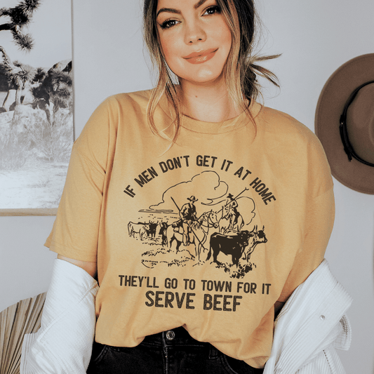 Serve Beef Tee shopmerchmallow Serve Beef Tee
