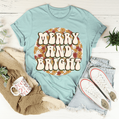 Merry And Bright Tee shopmerchmallow Merry And Bright Tee