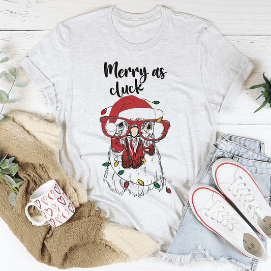 Merry As Cluck Tee shopmerchmallow Merry As Cluck Tee