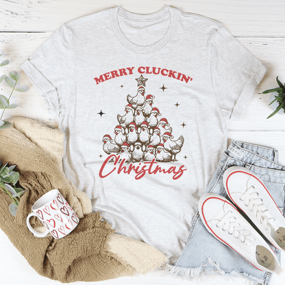 Merry Cluckin Christmas Tee shopmerchmallow Merry Cluckin Christmas Tee