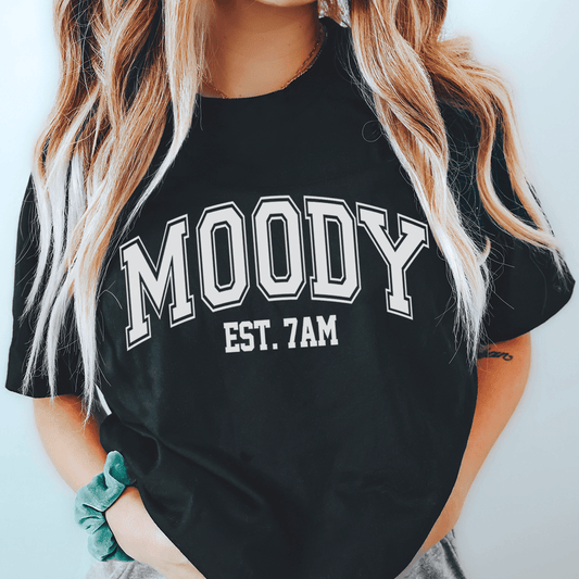 Moody Est. 7am Tee shopmerchmallow Moody Est. 7am Tee