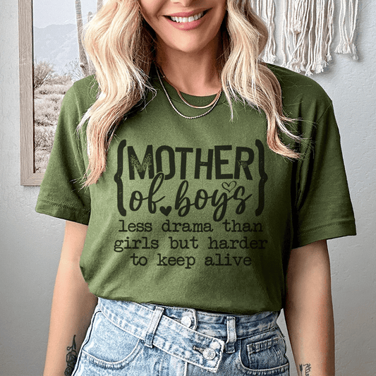 Mother Of Boys Tee shopmerchmallow Mother Of Boys Tee