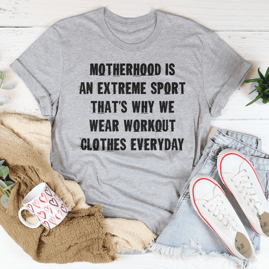 Motherhood Is An Extreme Sport Tee shopmerchmallow Motherhood Is An Extreme Sport Tee