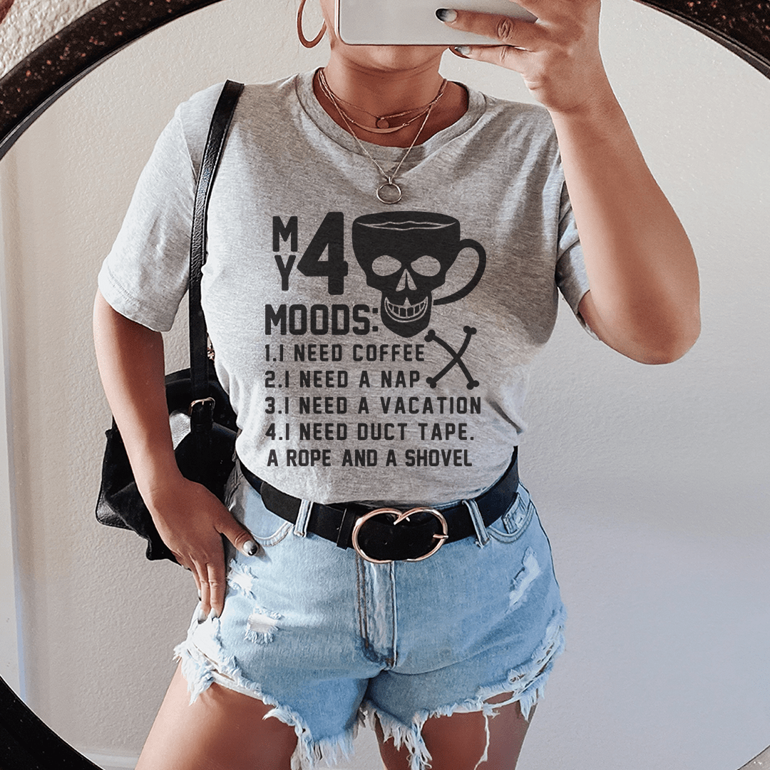 My 4 Moods Tee shopmerchmallow My 4 Moods Tee