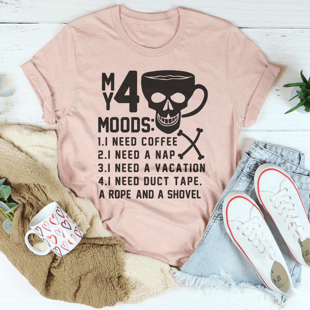 My 4 Moods Tee shopmerchmallow My 4 Moods Tee