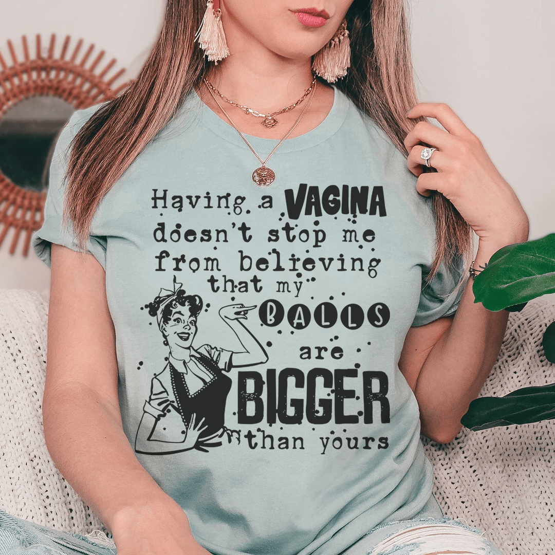 My Balls Are Bigger Than Yours Tee shopmerchmallow My Balls Are Bigger Than Yours Tee