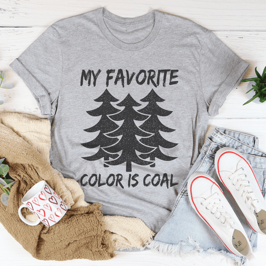 My Favorite Color Is Coal Tee shopmerchmallow My Favorite Color Is Coal Tee