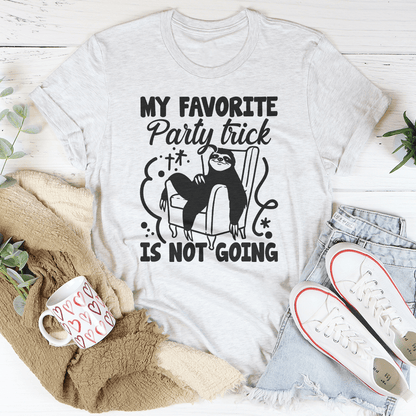 My Favorite Party Trick Is Not Going Tee shopmerchmallow My Favorite Party Trick Is Not Going Tee