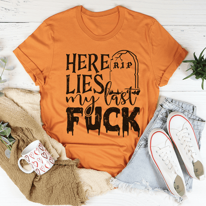 My Last F Tee