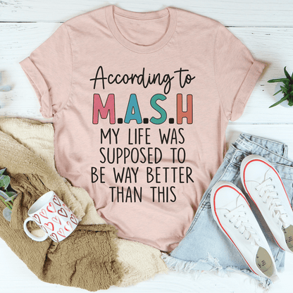 My Life Was Supposed To Be Way Better Than This Tee shopmerchmallow My Life Was Supposed To Be Way Better Than This Tee