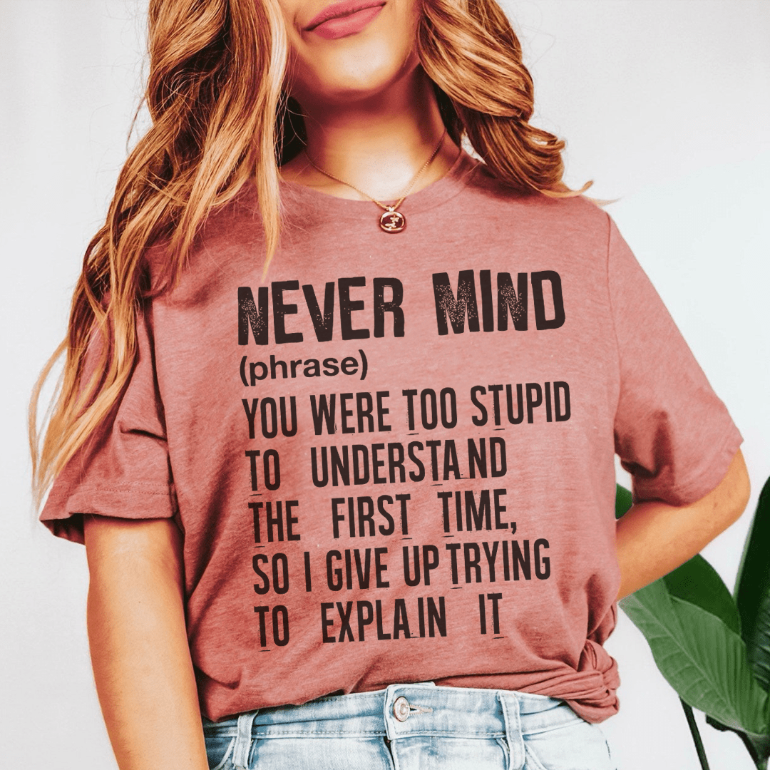 Nevermind Tee shopmerchmallow Nevermind Tee