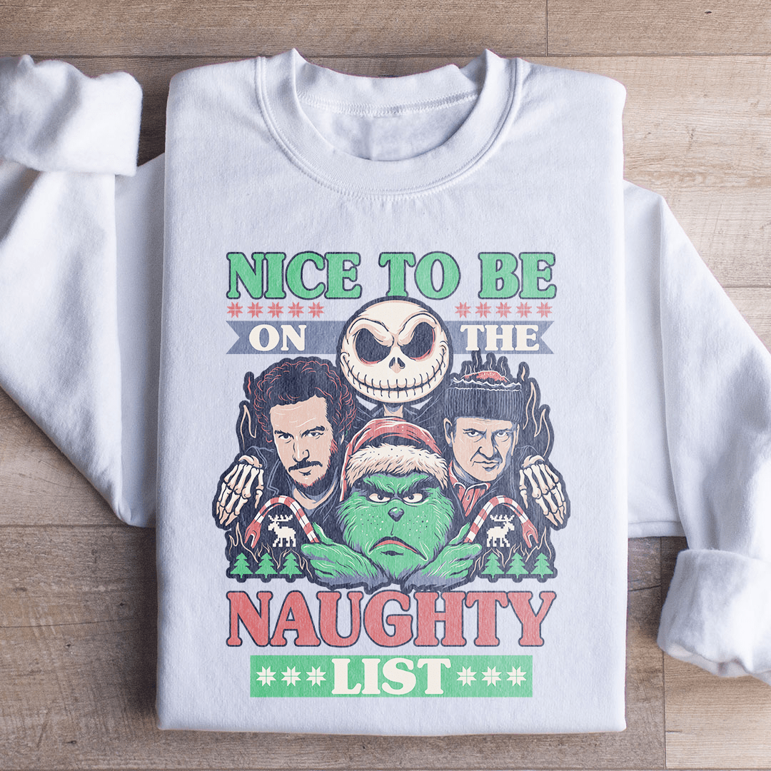Nice To Be On The Naughty List shopmerchmallow Nice To Be On The Naughty List