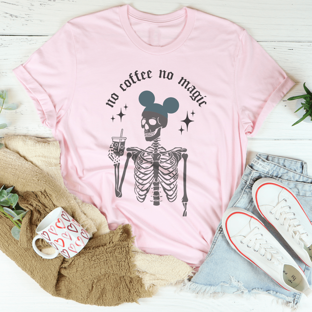 No Coffee No Magic Tee shopmerchmallow No Coffee No Magic Tee