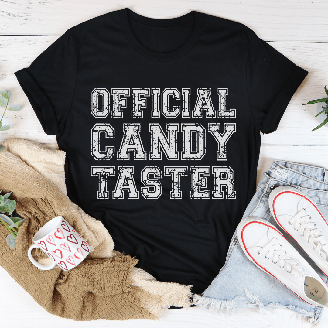 Official Candy Taster Tee shopmerchmallow Official Candy Taster Tee