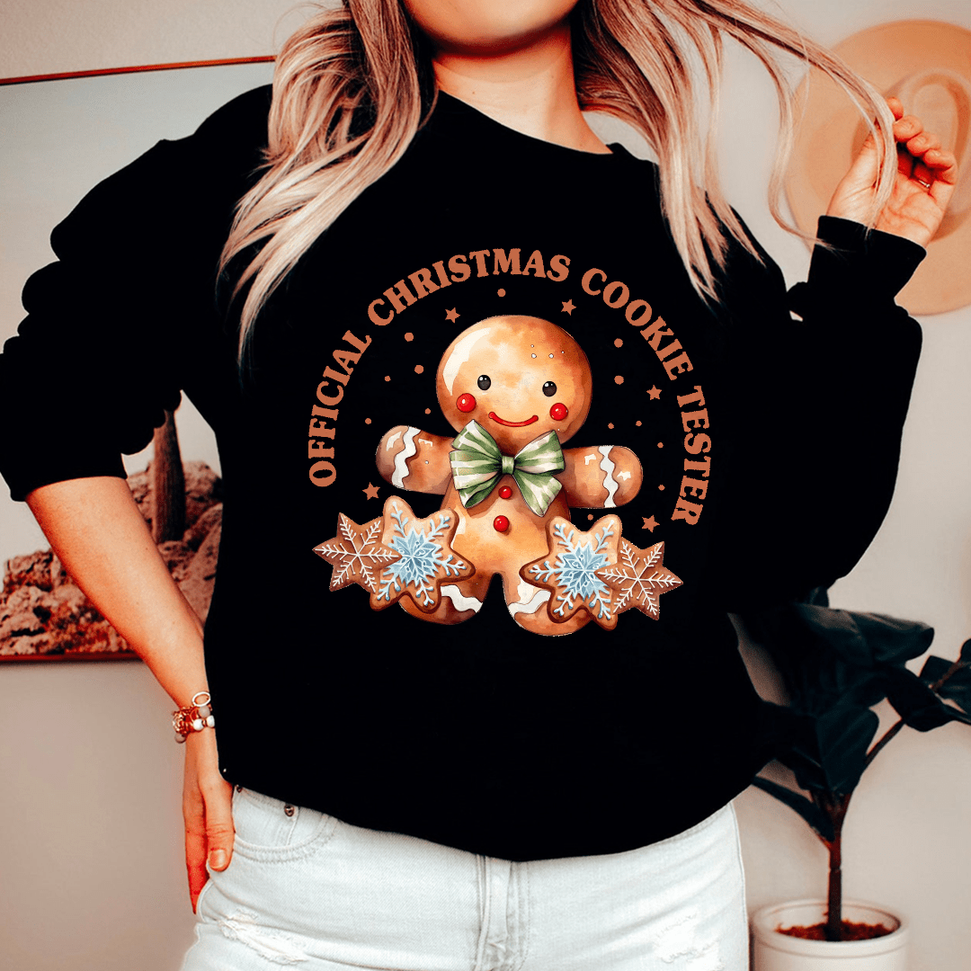 Official Christmas Cookie Tester shopmerchmallow Official Christmas Cookie Tester