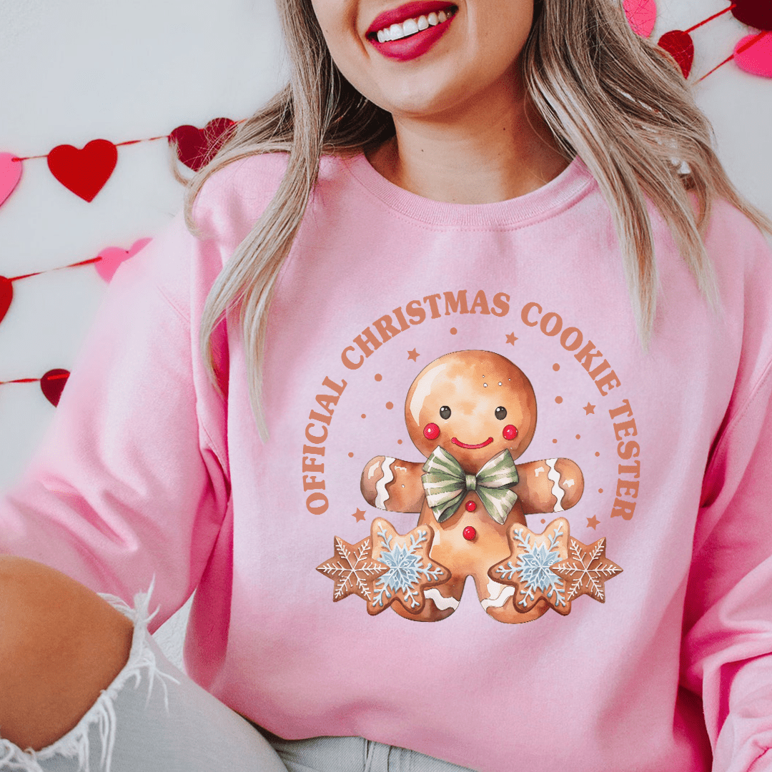 Official Christmas Cookie Tester shopmerchmallow Official Christmas Cookie Tester