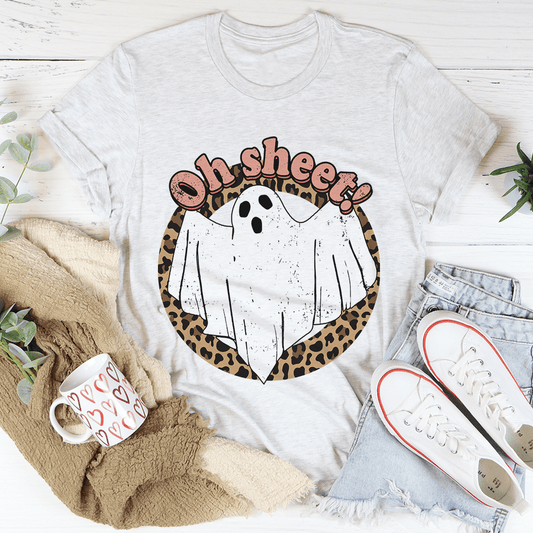 Oh Sheet Ghost Tee shopmerchmallow Oh Sheet Ghost Tee