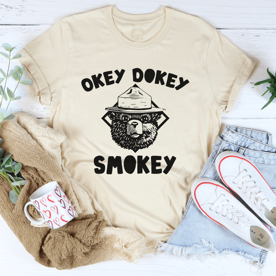 Okey Dokey Smokey Tee shopmerchmallow Okey Dokey Smokey Tee