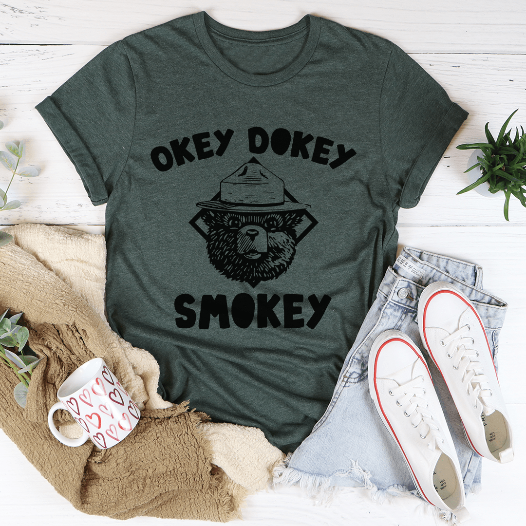 Okey Dokey Smokey Tee shopmerchmallow Okey Dokey Smokey Tee