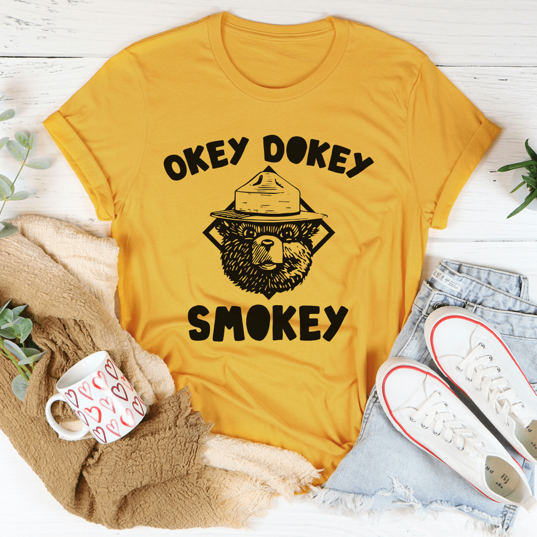 Okey Dokey Smokey Tee shopmerchmallow Okey Dokey Smokey Tee