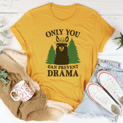 Only You Can Prevent Drama Tee shopmerchmallow Only You Can Prevent Drama Tee