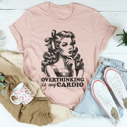 Overthinking Is My Cardio Tee shopmerchmallow Overthinking Is My Cardio Tee