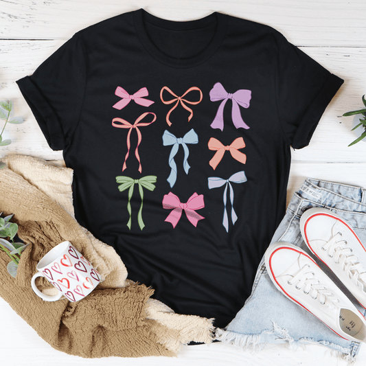 Pastel Bows Tee shopmerchmallow Pastel Bows Tee