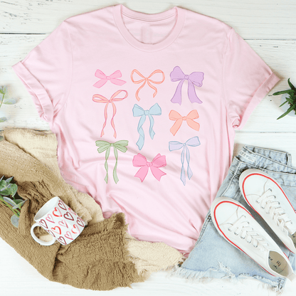Pastel Bows Tee shopmerchmallow Pastel Bows Tee