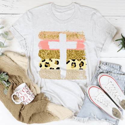 Pink Cross Tee shopmerchmallow Pink Cross Tee