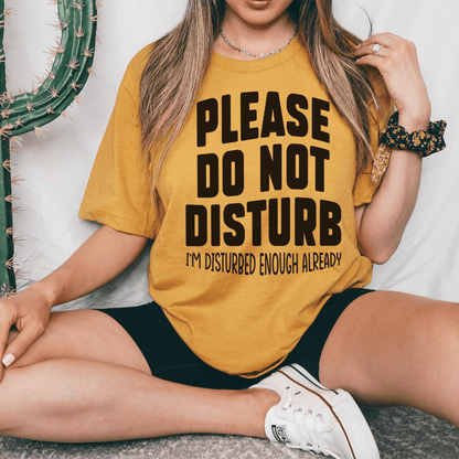 Please Do Not Disturb Tee shopmerchmallow Please Do Not Disturb Tee