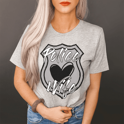 Police Wife Tee shopmerchmallow Police Wife Tee