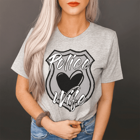 Police Wife Tee shopmerchmallow Police Wife Tee