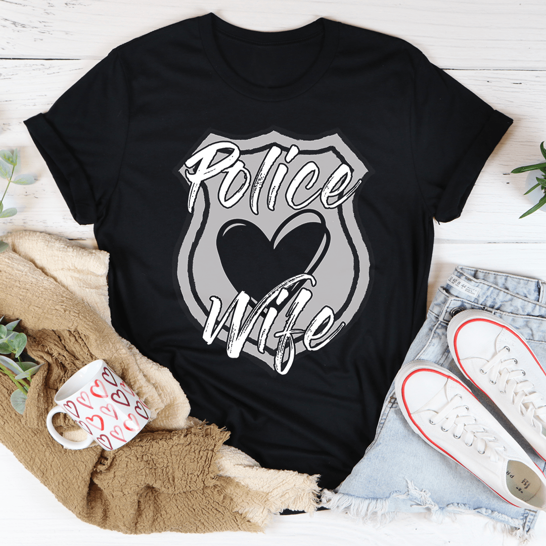 Police Wife Tee shopmerchmallow Police Wife Tee