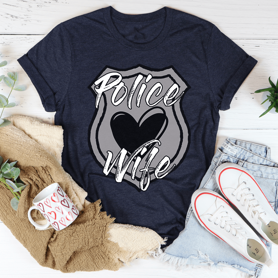 Police Wife Tee shopmerchmallow Police Wife Tee